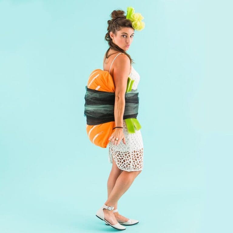 DIY Halloween Costumes Sushi