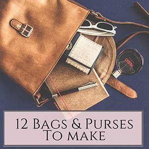 12 bag and purse tutorials
