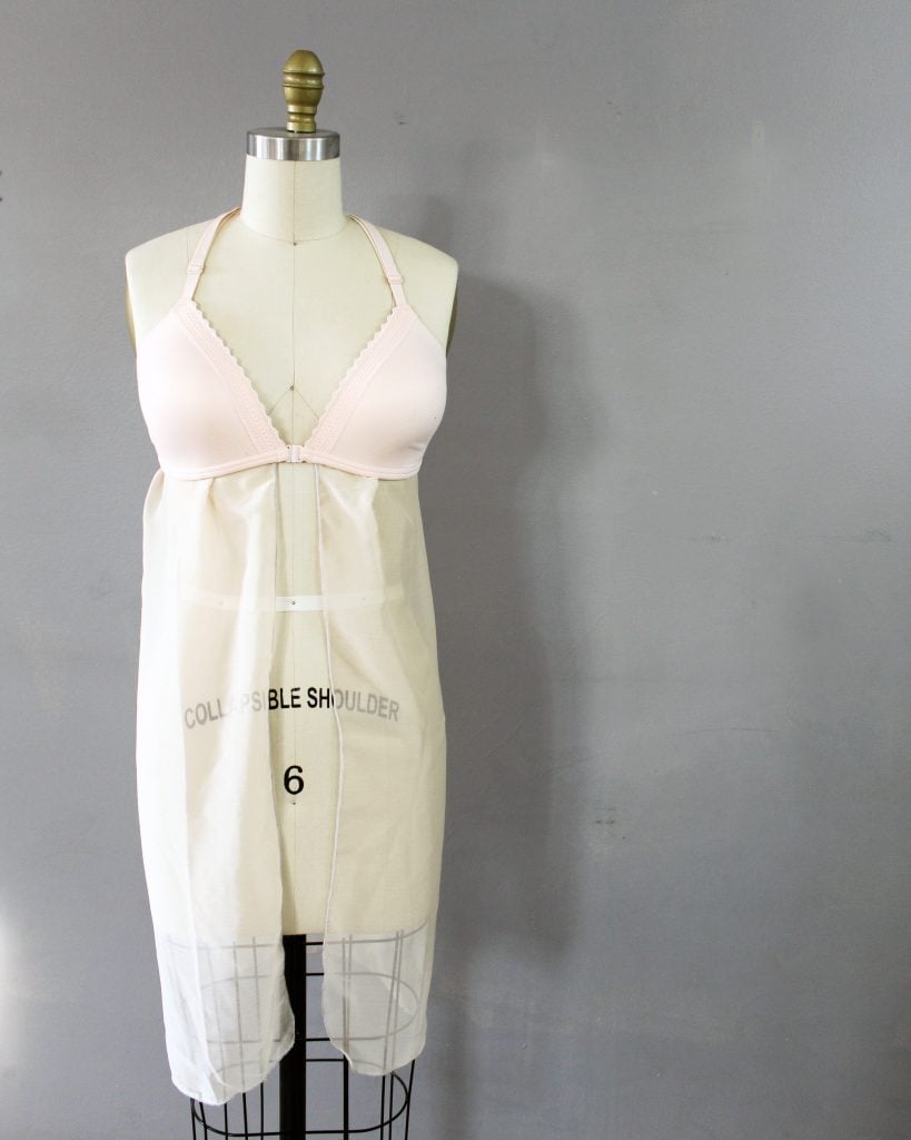Turn an old bra into a sexy babydoll DIY lingerie