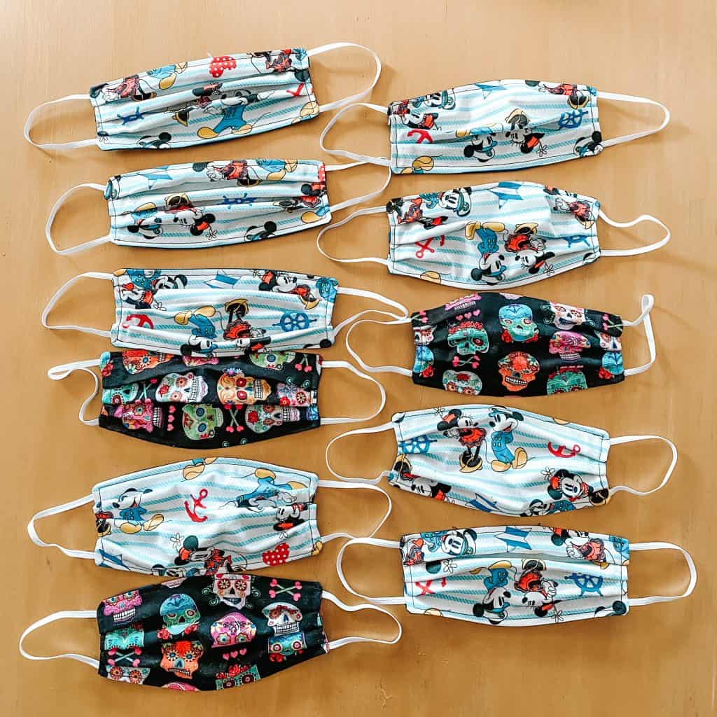 Handmade 100% Cotton Face Mask - Comfortable, Breathable, Washable