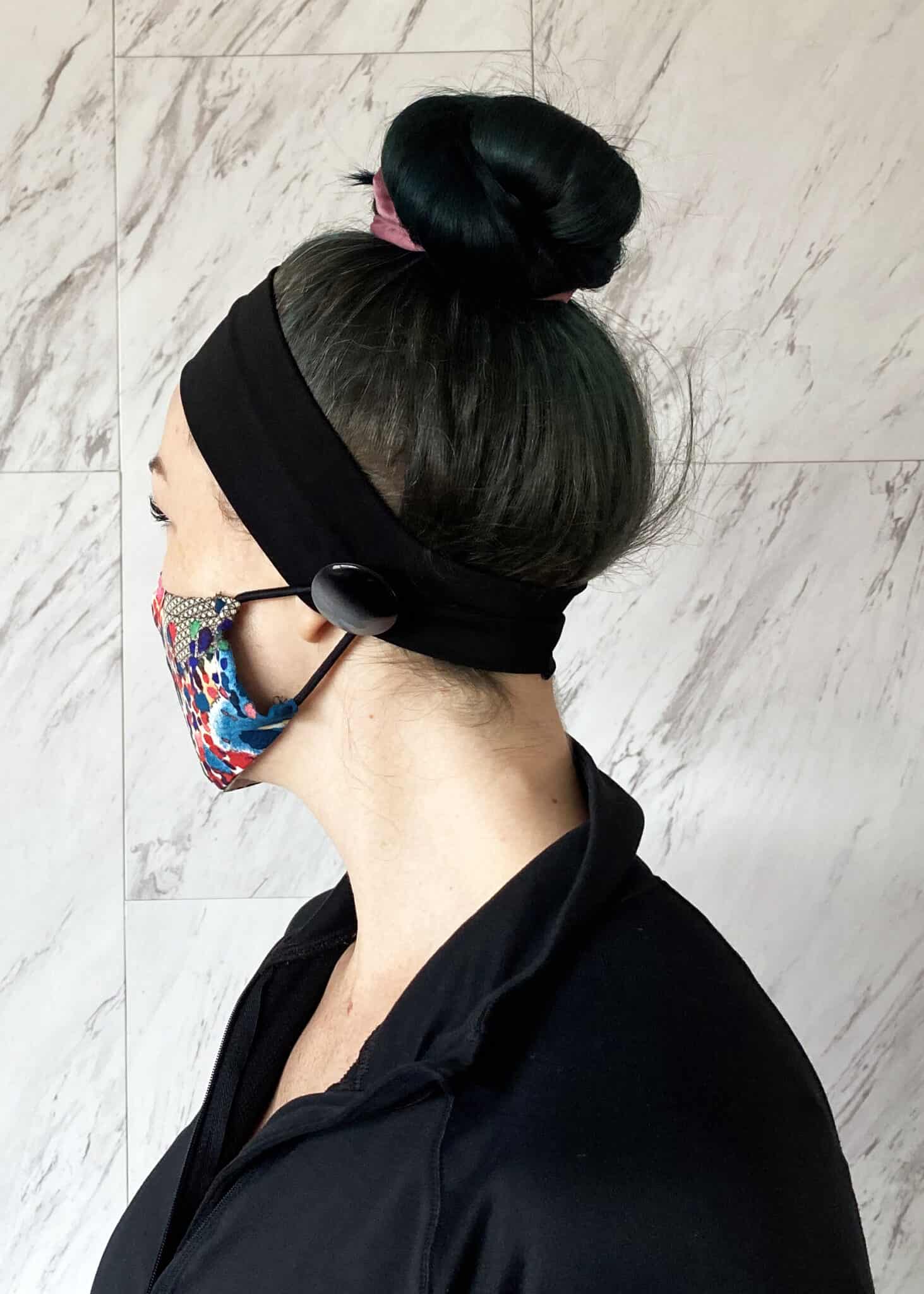 how to make a headband for DIY face Masks